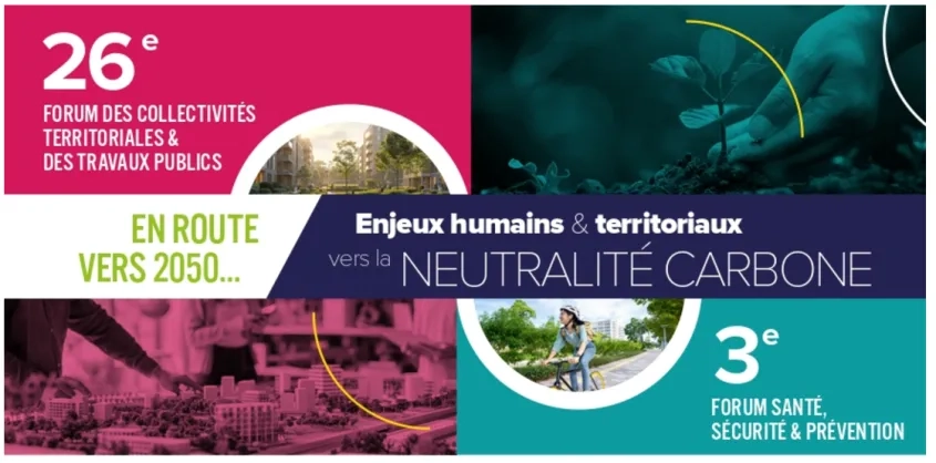 Affiche 26ème Forum Collectivités territoriales et TP