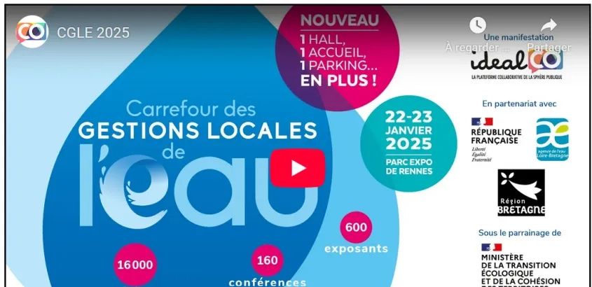 Bandeau Carrefour gestion locale eau 21-22/01/2026 Rennes