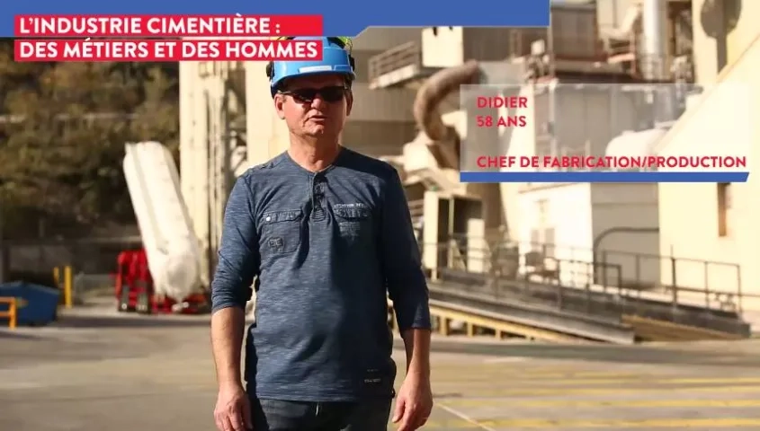 chef de fabrication production en cimenterie