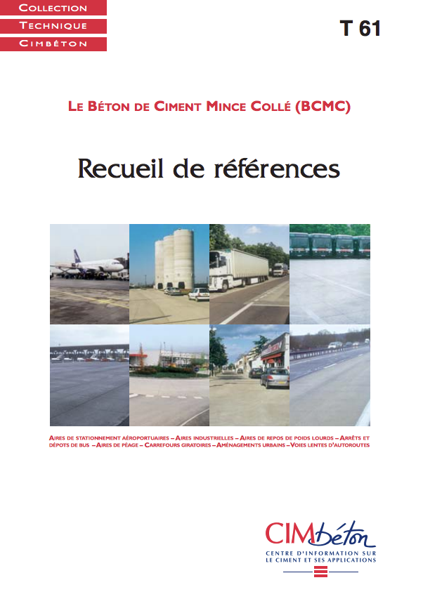 T61. Le Béton de Ciment Mince Collé (BCMC)