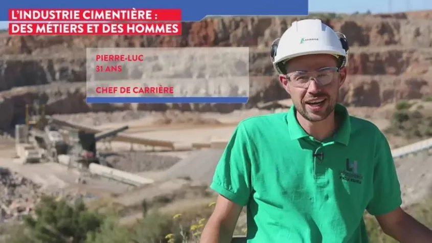 metier chef de carriere de cimenterie