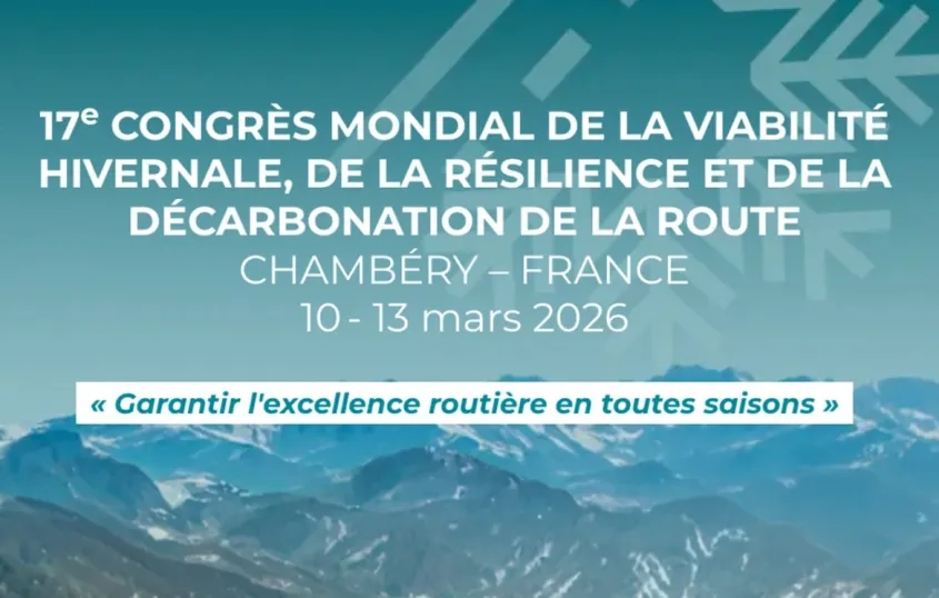 Congrès PIARC mars 2026 Chambéry