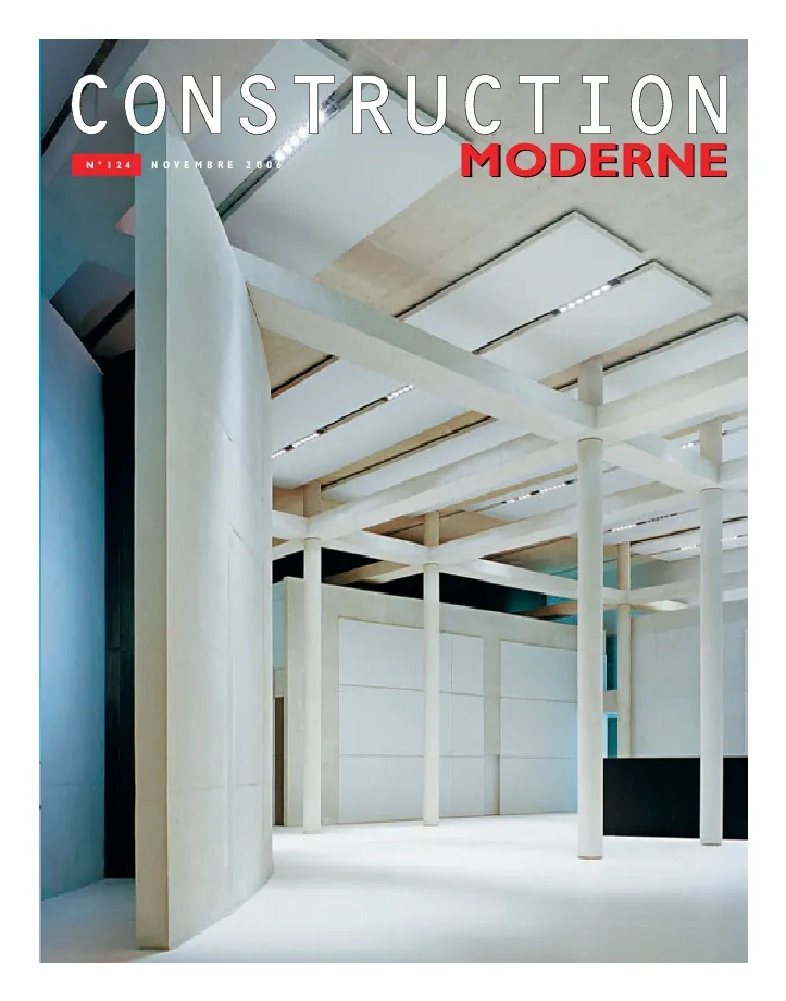 Construction Moderne n°124