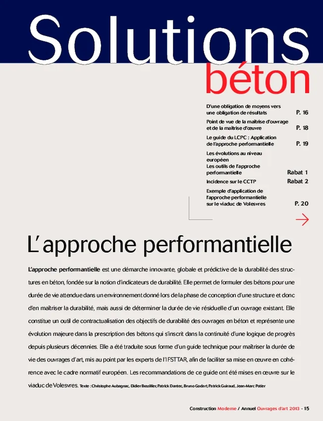 L'approche performantielle