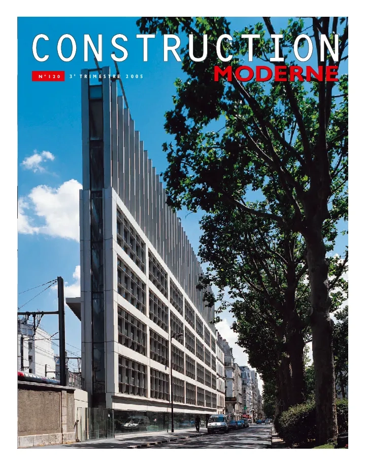 Construction Moderne n°120