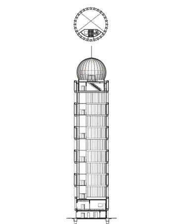 Plan d’étage 1. vide sur fût à l’air libre 2. monte-charge 3. escalier métallique 4. écrande protection en polycarbonate Plan d’étage 1. vide sur fût à l’air libre 2. monte-charge 3. escalier métallique 4. écrande protection en polycarbonate