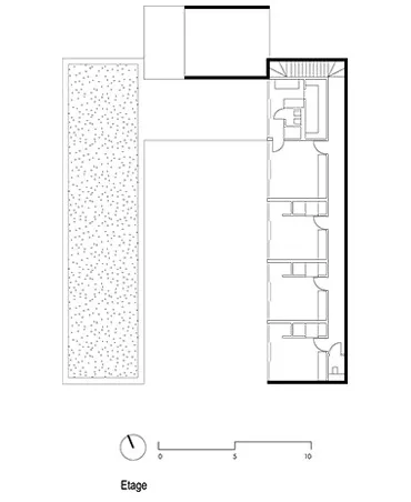 Plan d’étage 1. bureaux/ chambres Plan d’étage 1. bureaux/ chambres