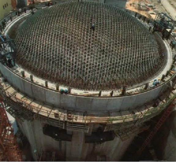 Figure 13 : Enceinte de confinement d’une centrale nucléaire.