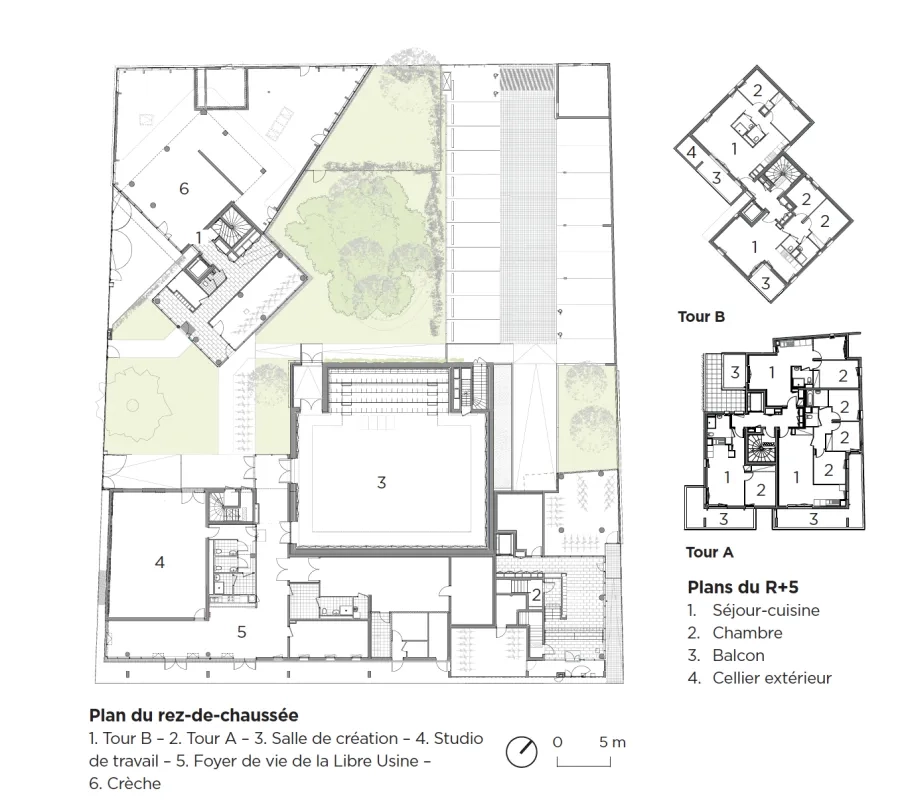 Plan d'un appartement