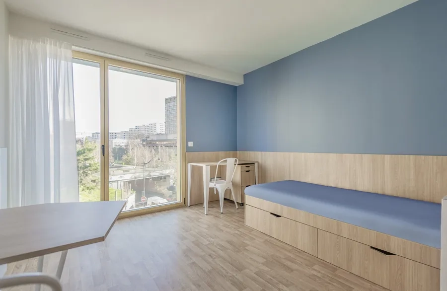 Intérieur d’un studio. Intérieur d’un studio.