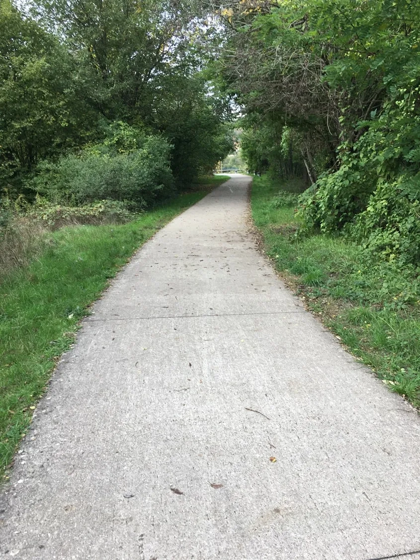 La promenade cyclable en béton s’étire désormais sur 30 km de long. La promenade cyclable en béton s’étire désormais sur 30 km de long.