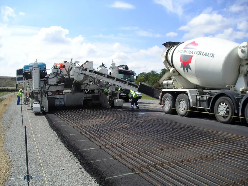 BAC. Positionnement des armatures longitudinales sur des supports ou « distanciers ».