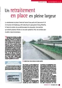 Un retraitement en place en pleine largeur