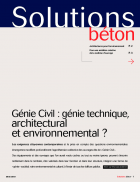 Génie Civil : génie technique, architectural et environnemental ?