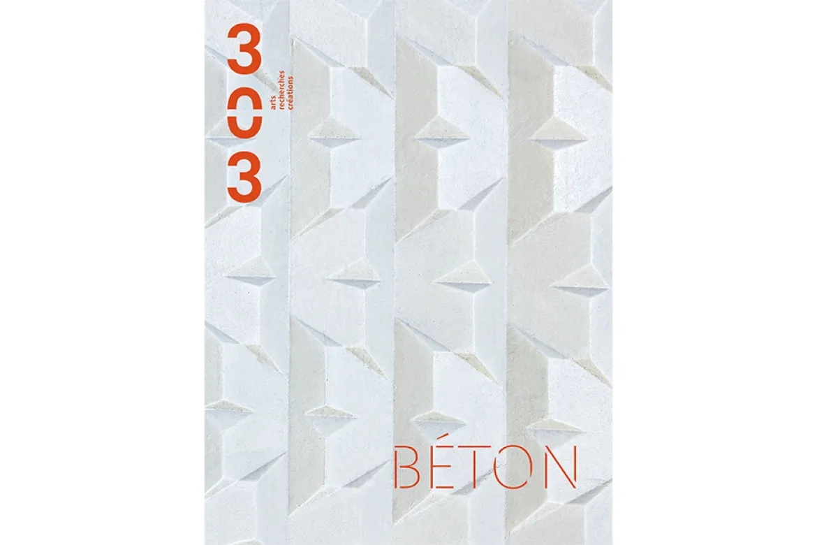 Couverture du numéro 188 de revue 303 arts, recherches et créations