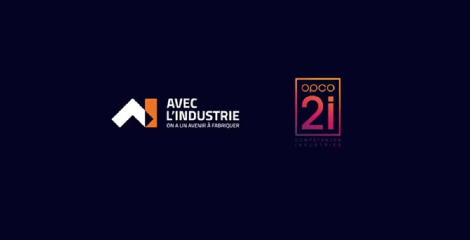 Logo Avec l'Indsutrie et OPCO2i