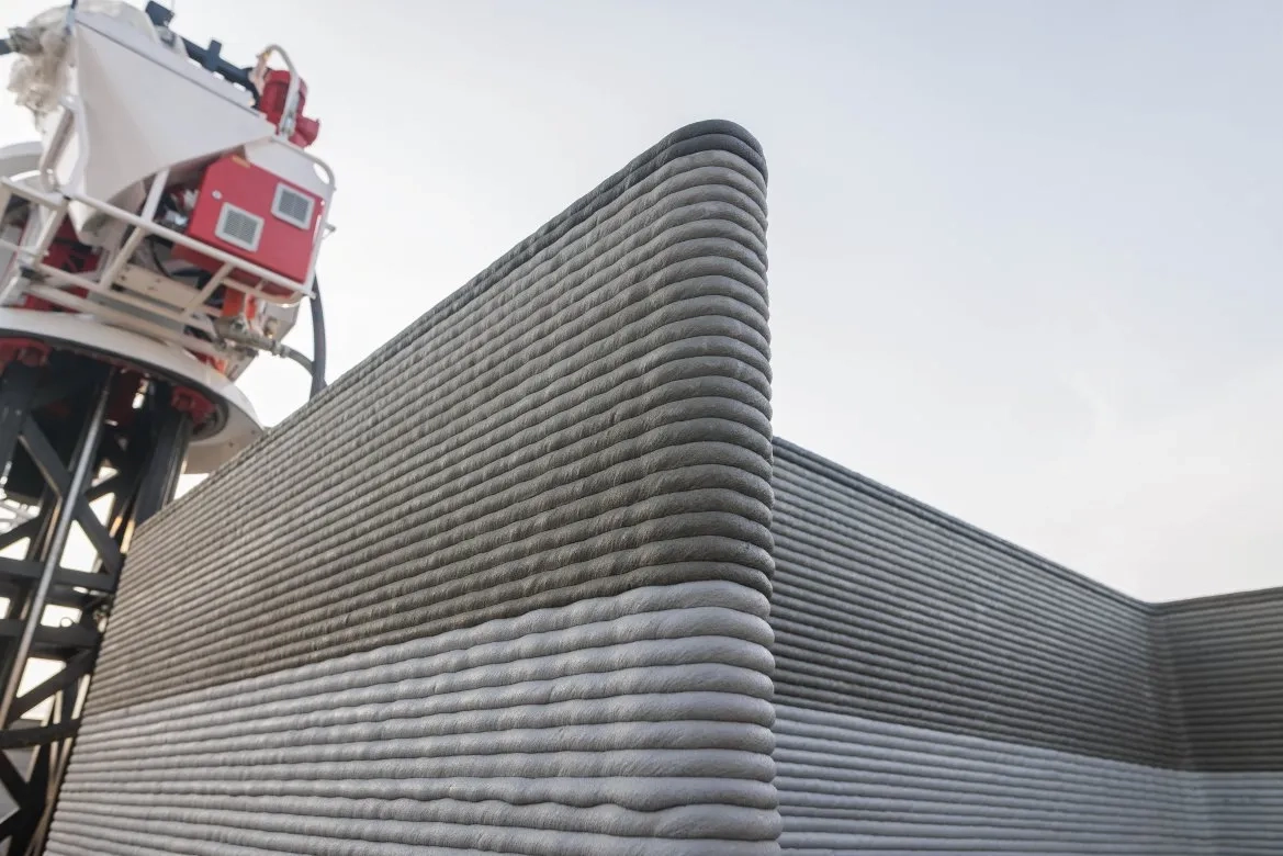 Fabrication additive béton 3D - Shutterstock