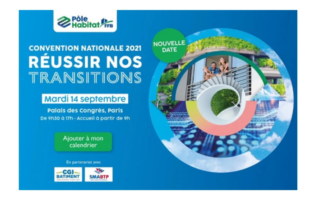 Affiche de la convention nationale PH-FFB du 14 sept. 2021