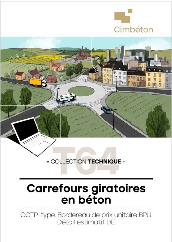 Couverture T.64 2025 CCTP Type carrefours giratoires en béton