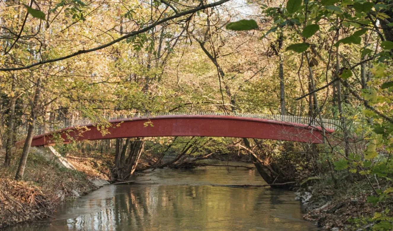 Passerelle cyclo-piétonne de la Venoge