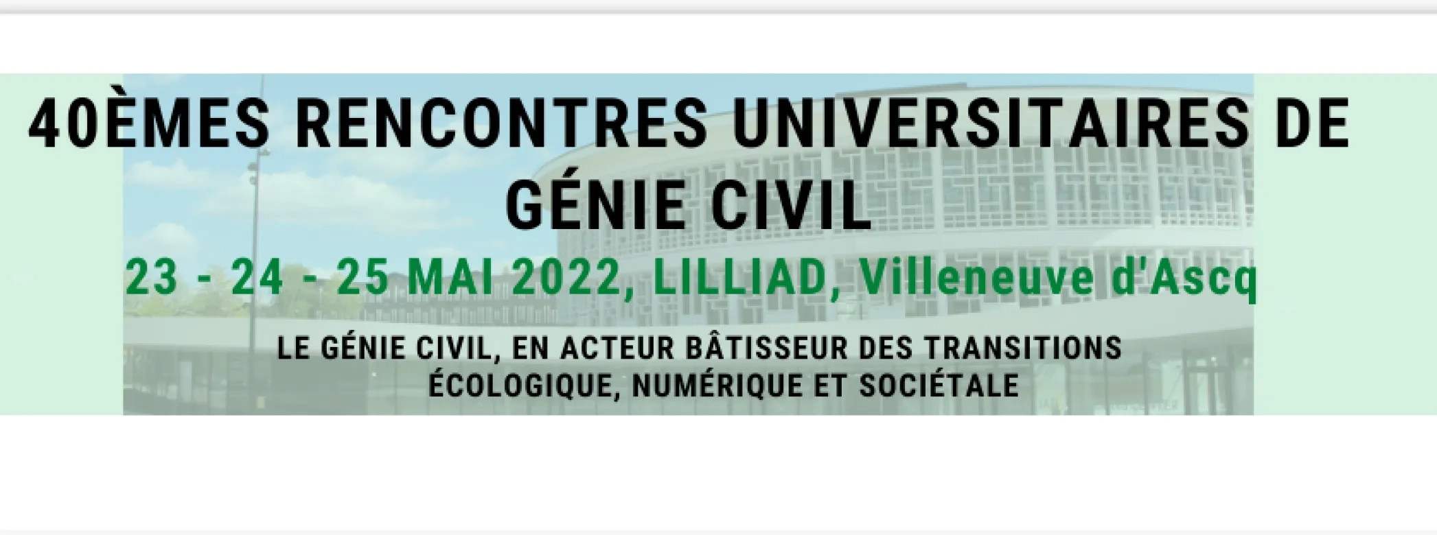 Illustration et titre de la conférence extrait d site de l'évènement