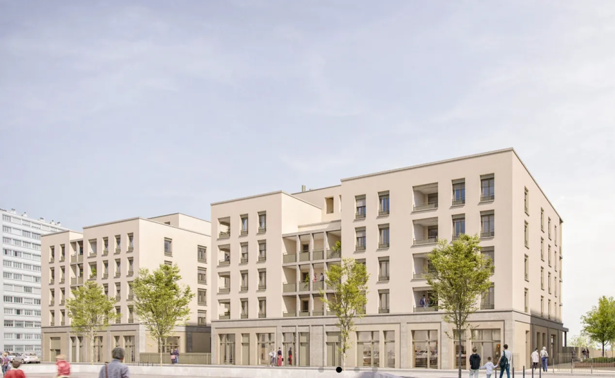 Le Jardin des Balmes - opération, Grand Lyon Habitat, DR.