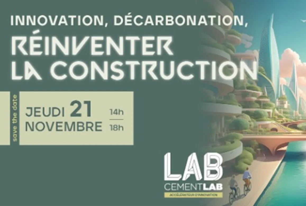 Conférence Innovation, décarbonation, réinventer la construction