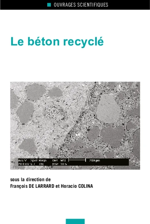 Le béton recyclé