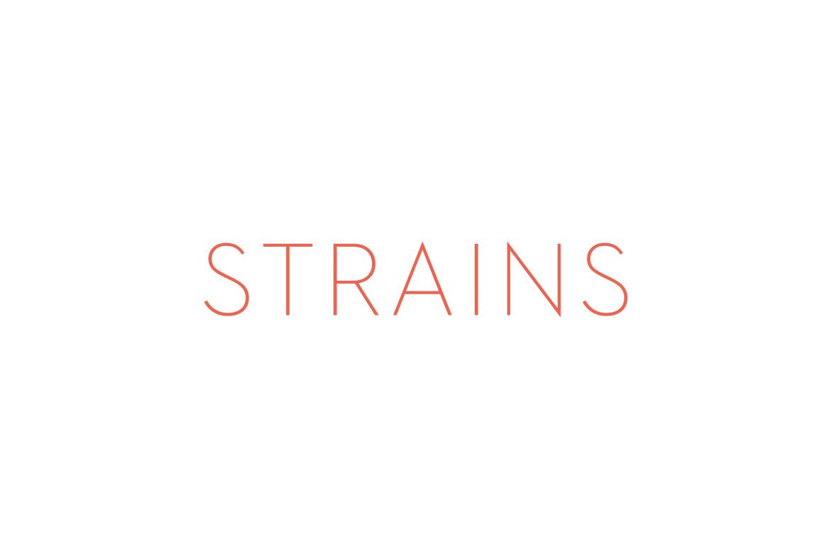 strains